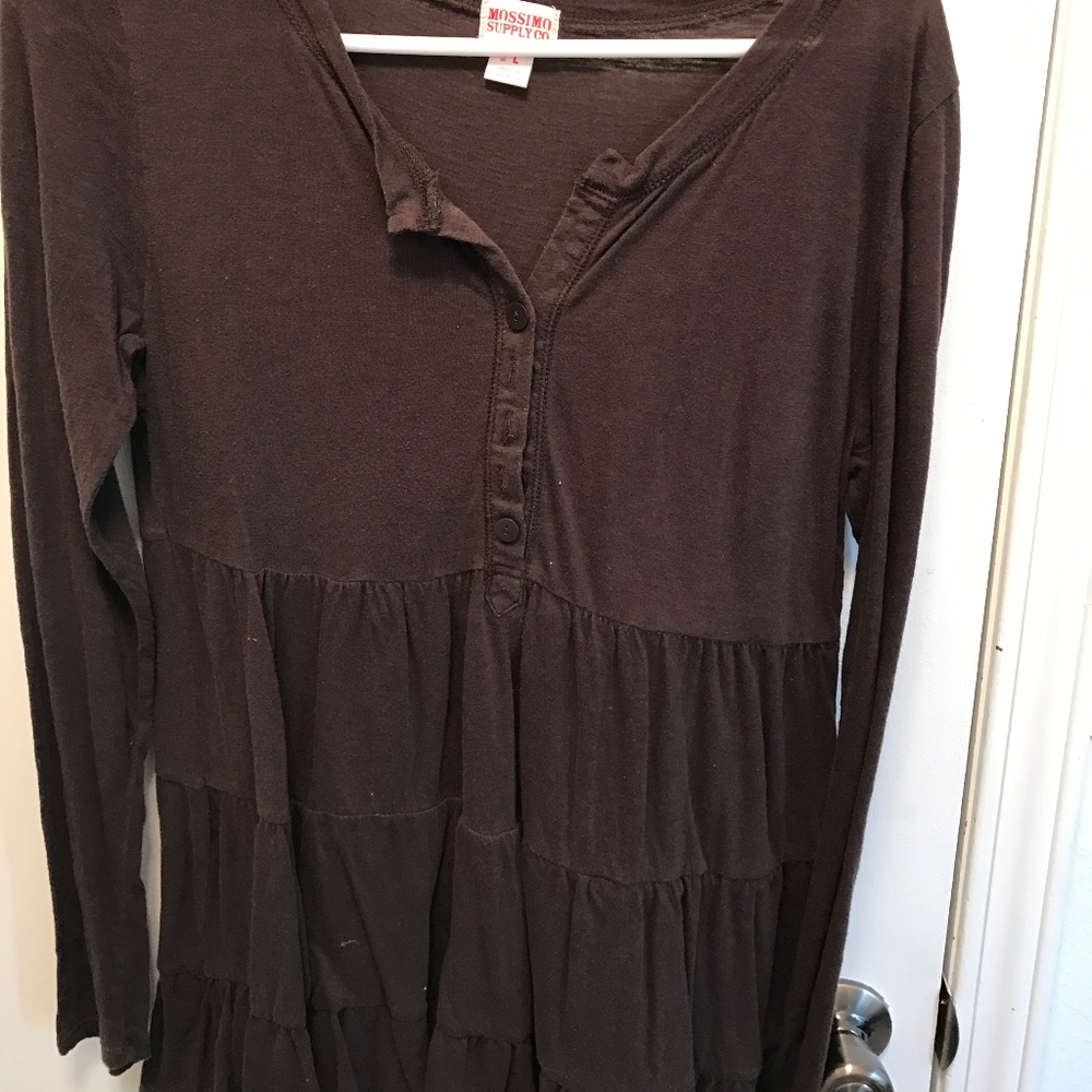 L - Mossimo Supply Co - Long Sleeve Knit Top